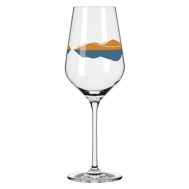 Ritzenhoff Weißweinglas 2er Set Herzkristall H23, Aurélie Girod, Applefield, Kristallglas, 380 ml, 6171001