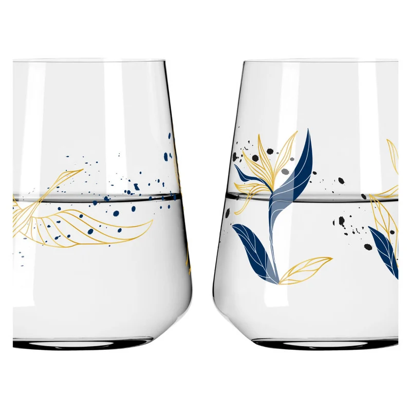 Ritzenhoff Universalglas 2er Set Sparkle 001, 002, Ana Vasconcelos, Kristallglas, 510 ml, 3981001