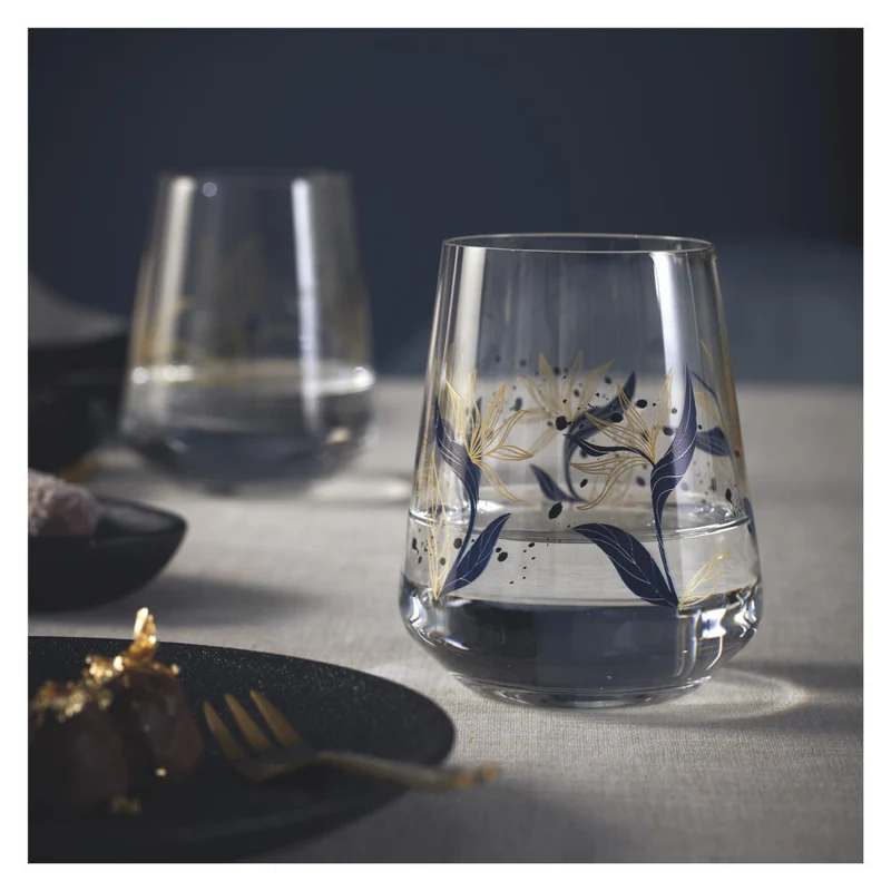 Ritzenhoff Universalglas 2er Set Sparkle 001, 002, Ana Vasconcelos, Kristallglas, 510 ml, 3981001