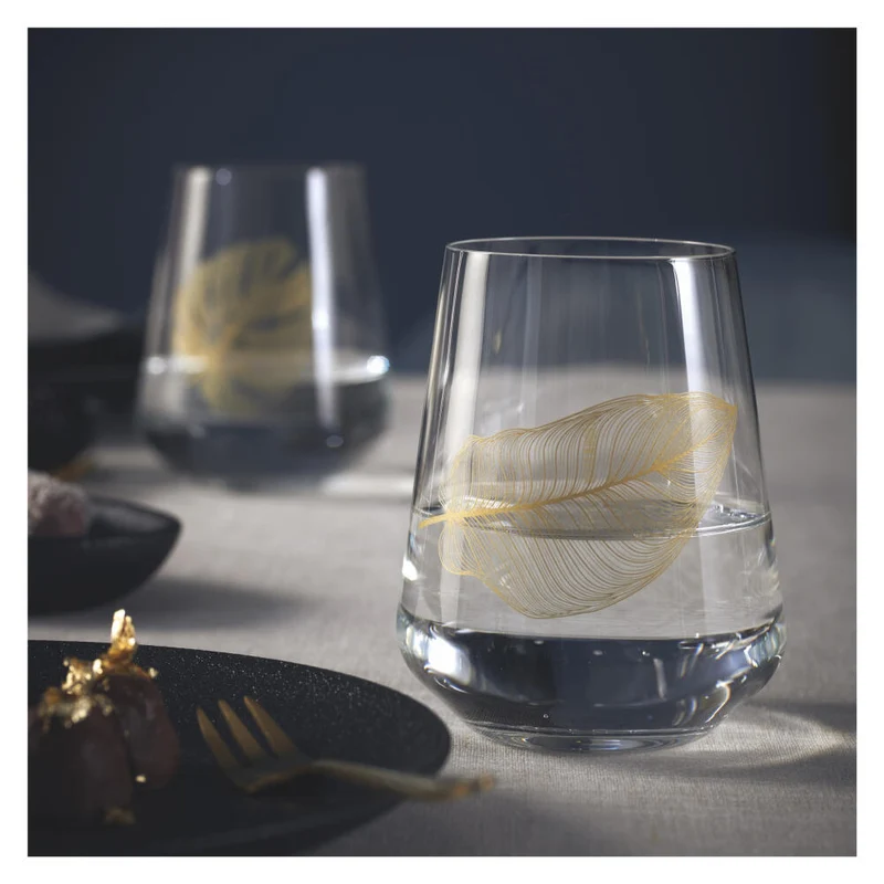 Ritzenhoff Universalglas 2er Set Sparkle 003, 004, Ritzenhoff Design Team, Kristallglas, 510 ml, 3981002