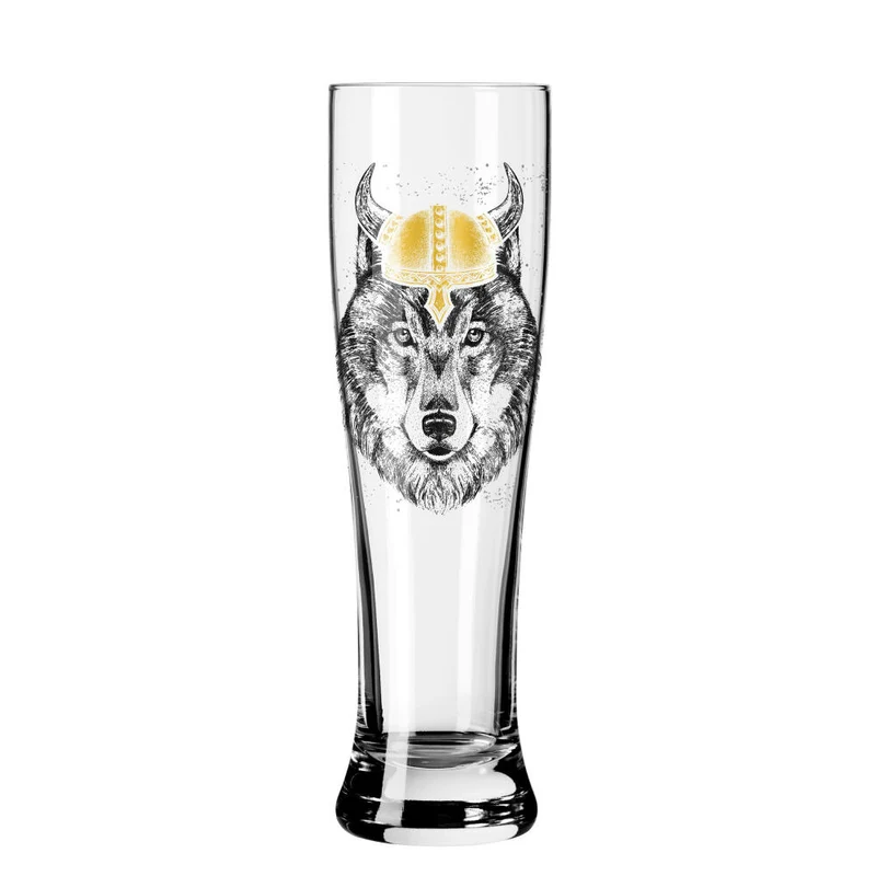 Ritzenhoff Weizenbierglas 2er Set Brauchzeit 015, 016, Ritzenhoff Design Team, Glas, 646 ml, 3481008