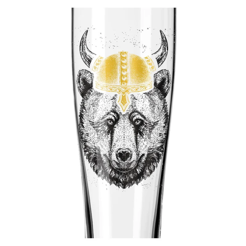 Ritzenhoff Weizenbierglas 2er Set Brauchzeit 015, 016, Ritzenhoff Design Team, Glas, 646 ml, 3481008