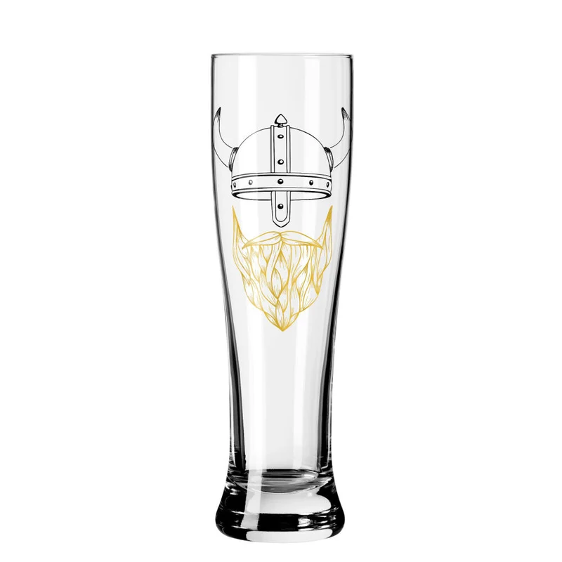 Ritzenhoff Weizenbierglas 2er Set Brauchzeit 017, 018, Ana Vasconcelos, Glas, 646 ml, 3481009