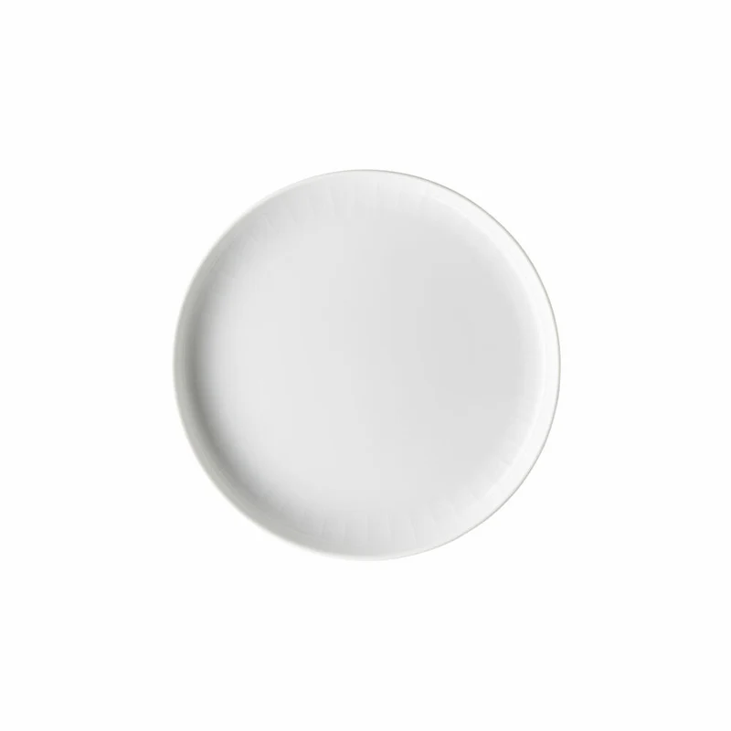 Rosenthal Gourmetteller flach Joyn White, Teller, Porzellan, Weiß, 22 cm, 44020-800001-10722