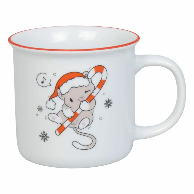 Könitz Becher Lovely Cats Sweet Christmas, Tasse, Porzellan, Bunt, 380 ml, 11 1 971 2831