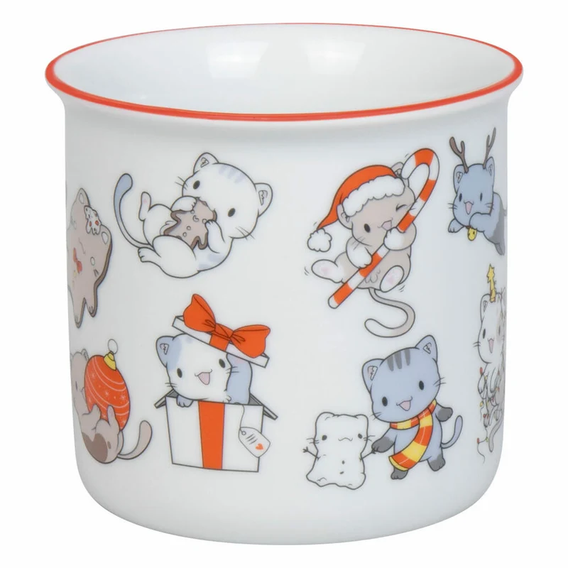 Könitz Becher Lovely Cats Christmas, Tasse, Porzellan, Bunt, 380 ml, 11 1 971 2832
