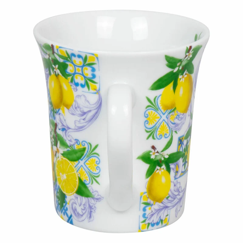 Könitz Becher Sizilianische Früchte, Tasse, Porzellan, Bunt, 410 ml, 11 1 100 2788