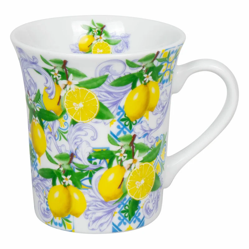 Könitz Becher Sizilianische Früchte, Tasse, Porzellan, Bunt, 410 ml, 11 1 100 2788