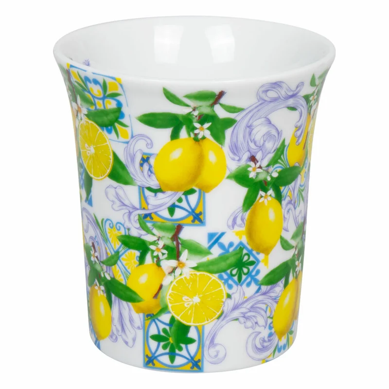 Könitz Becher Sizilianische Früchte, Tasse, Porzellan, Bunt, 410 ml, 11 1 100 2788