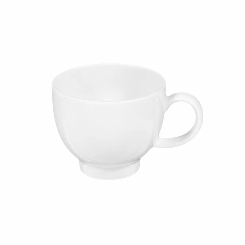 Seltmann Weiden Lido Moccatasse, Mocca Tasse, Mokkatasse, Espressotasse, Porzellan, Weiß, 90 ml, 001.203177
