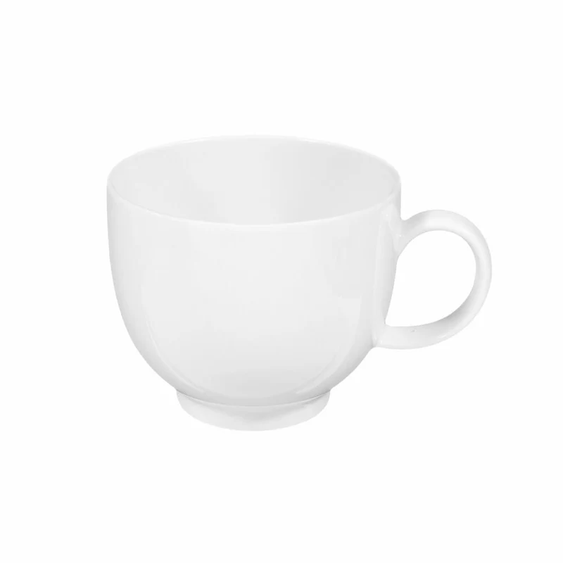 Seltmann Weiden Lido Kaffeetasse, Kaffee Tasse, Porzellan, Weiß, 220 ml, 001.203354