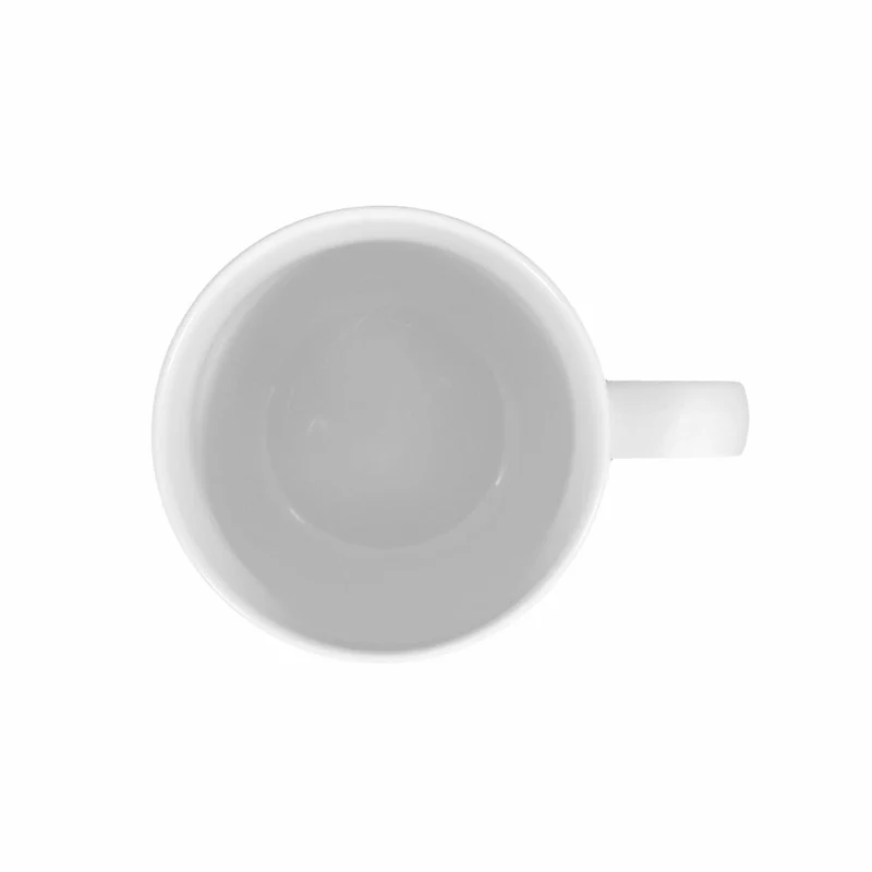 Seltmann Weiden Lido Becher, Kaffeebecher, Teetasse, Tasse, Porzellan, Weiß, 250 ml, 001.203762