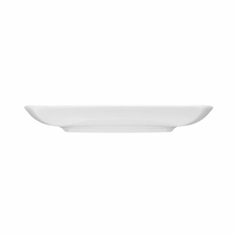 Seltmann Weiden Lido Untertasse Eckig, Unterteller, Porzellan, Weiß, 14.6 cm, 001.204069