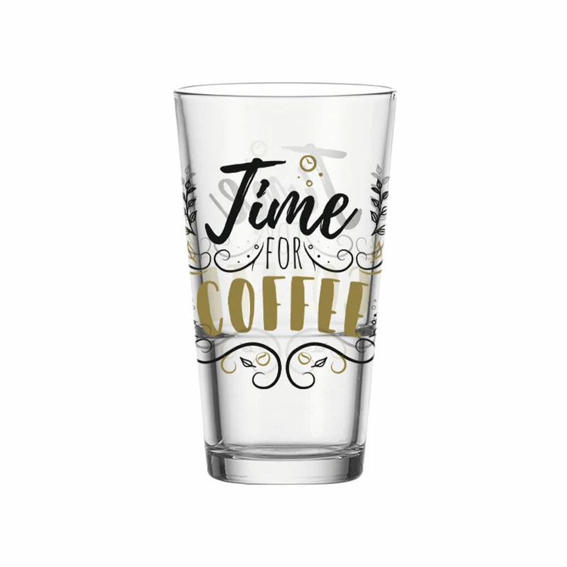 montana Kaffeeglas :coffee Time for coffee, Kalk-Natron-Glas, Klar, 330 ml, 042198
