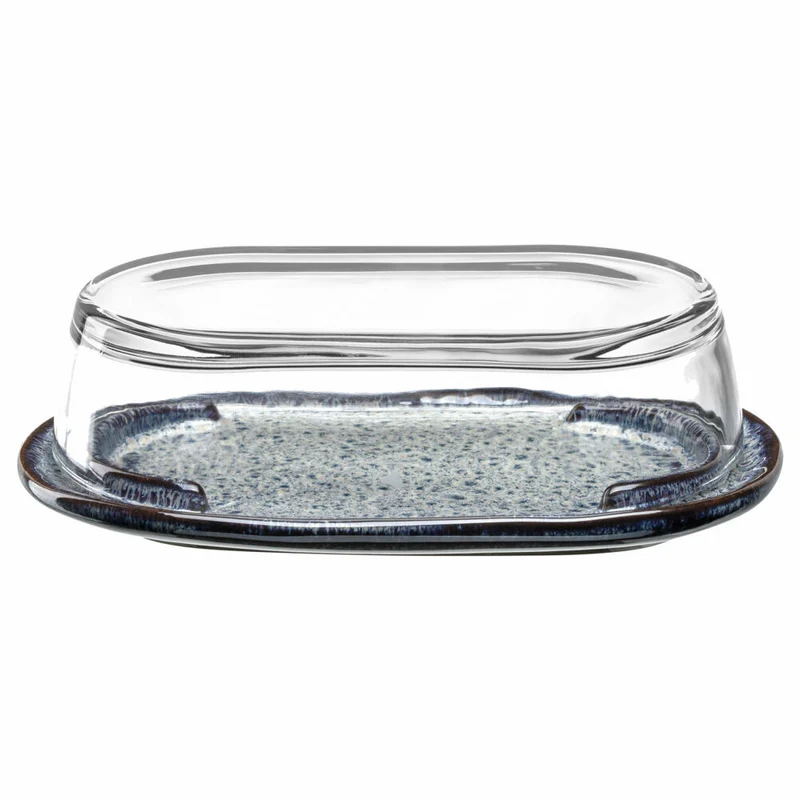 Leonardo Butterdose Matera, Butterschale, Materialmix, Anthrazit, 022987