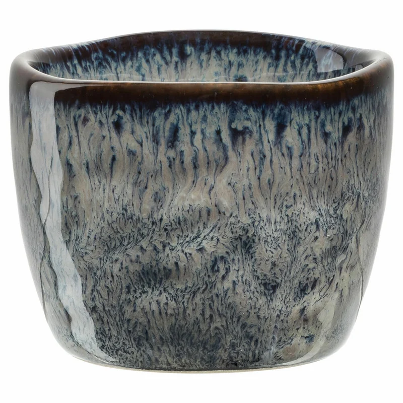 Leonardo Eierbecher Matera, Frühstücks-Ei-Becher, Keramik, Anthrazit, 023045