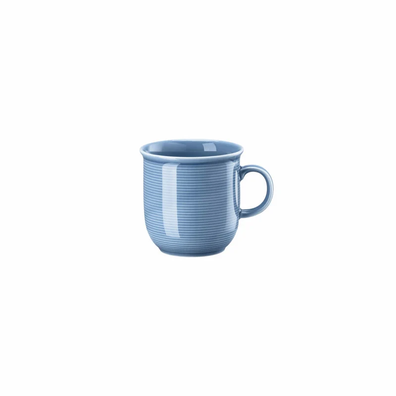 Thomas Henkelbecher groß Trend Colour Arctic Blue, Tasse, Becher, Porzellan, Blau, 360 ml, 11400-401927-15571