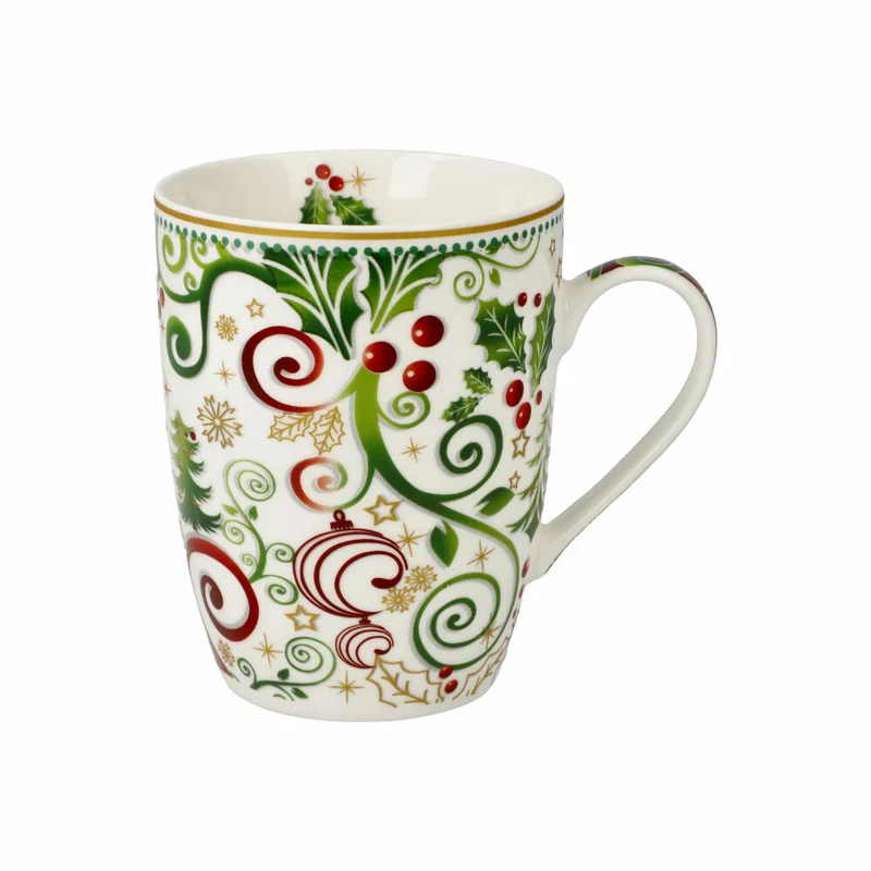 Goebel Festliche Tasse Palais Royal, Weihnachtstasse, Porzellan, Weiß, 350 ml, 51001701