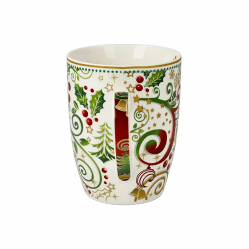 Goebel Festliche Tasse Palais Royal, Weihnachtstasse, Porzellan, Weiß, 350 ml, 51001701