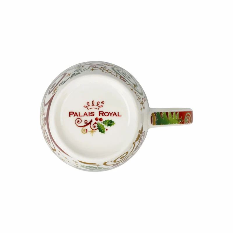 Goebel Festliche Tasse Palais Royal, Weihnachtstasse, Porzellan, Weiß, 350 ml, 51001701