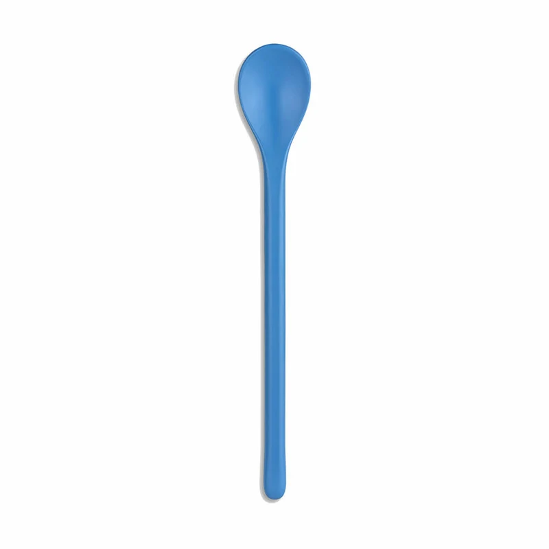 Koziol Löffel Nora Spoon L, Picknicklöffel, Kunststoff, Strong Blue, 8059727