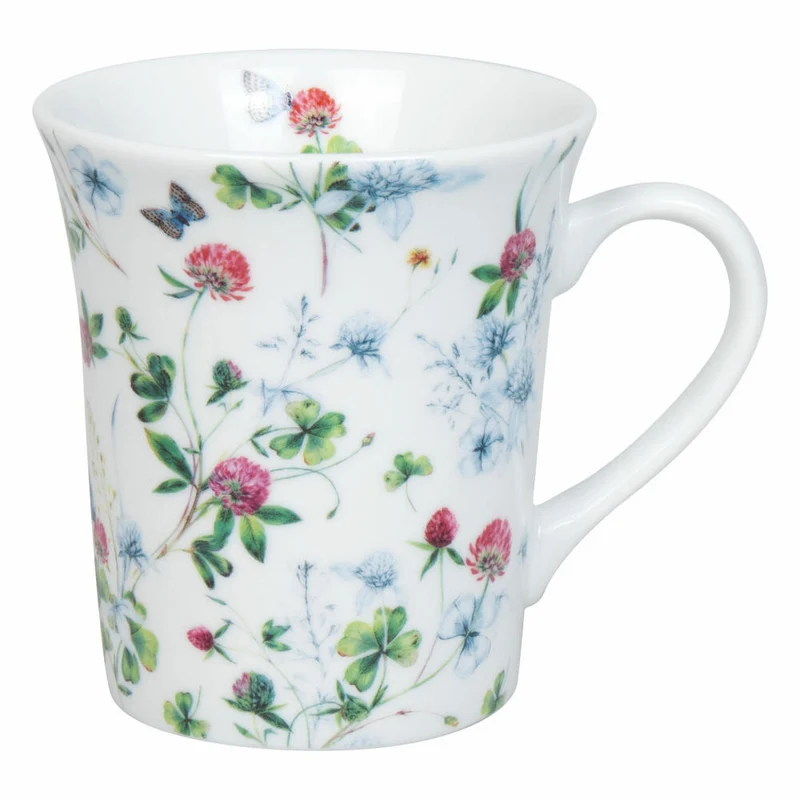 Könitz Becher Clover, Tasse, Kleeblatt, Porzellan, Bunt, 410 ml, 11 1 100 2803