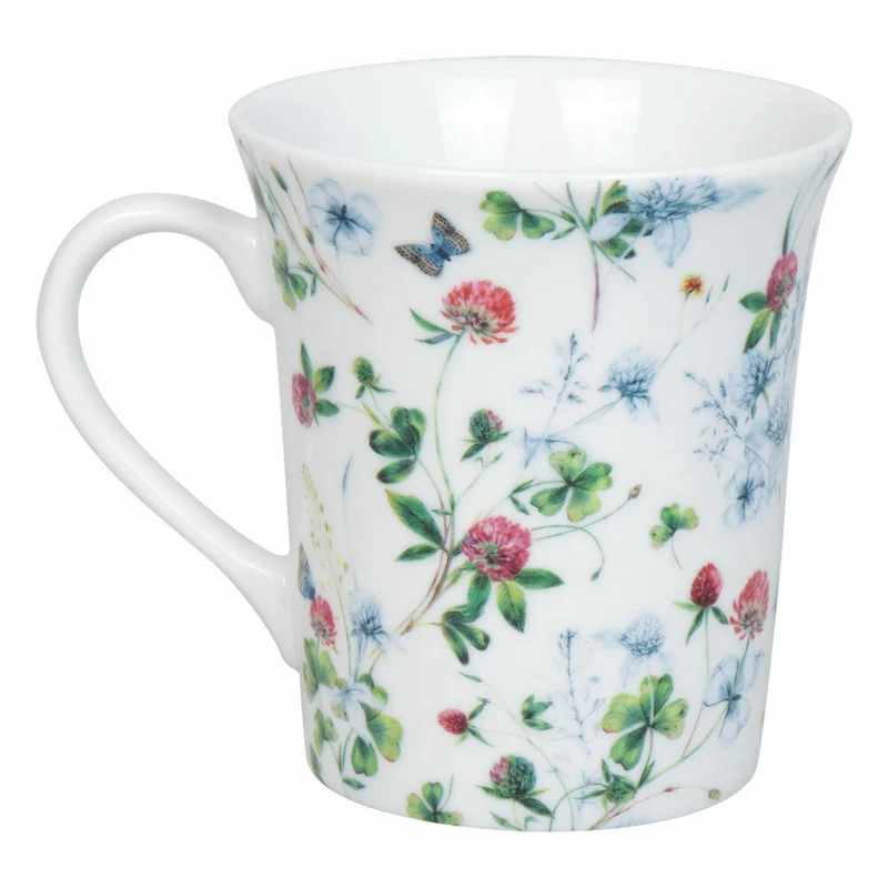 Könitz Becher Clover, Tasse, Kleeblatt, Porzellan, Bunt, 410 ml, 11 1 100 2803