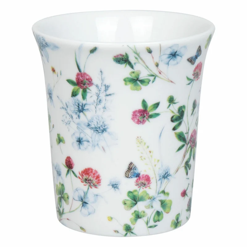 Könitz Becher Clover, Tasse, Kleeblatt, Porzellan, Bunt, 410 ml, 11 1 100 2803
