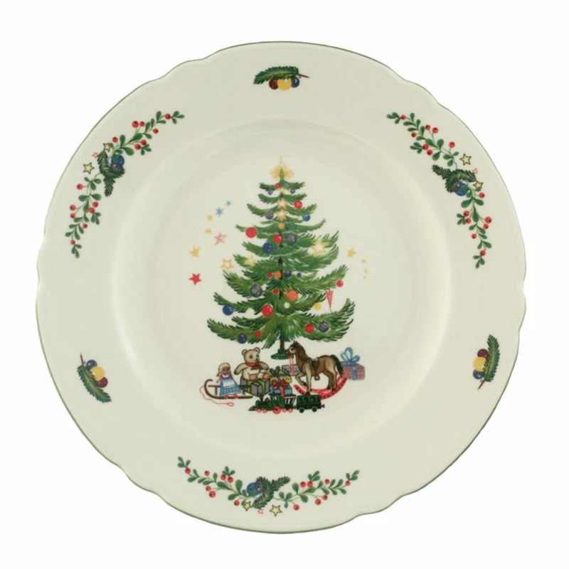 Seltmann Weiden Marie-Luise Speiseteller, Teller, Porzellan, Weihnachten, Ø 25.3 cm, 001.291068