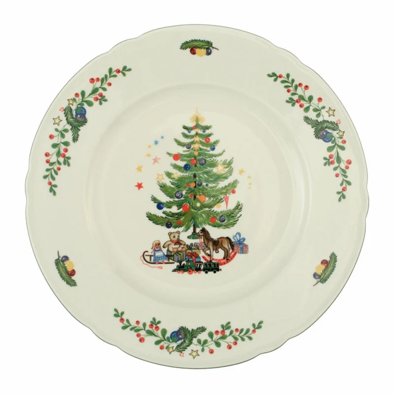 Seltmann Weiden Marie-Luise Speiseteller, Teller, Porzellan, Weihnachten, Ø 27.3 cm, 001.291208