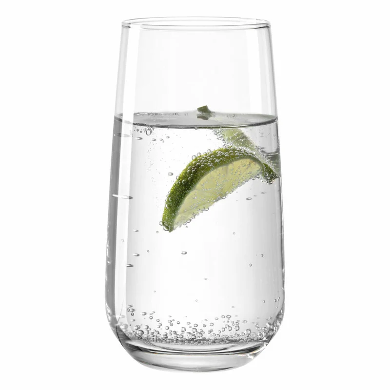 montana Trinkglas :drink 3er Set, Becher, Kalk-Natron-Glas, Klar, 470 ml, 046005