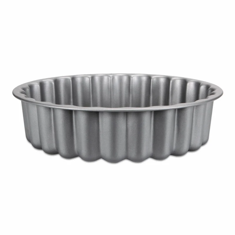 Städter Charlotte We-Love-Baking, Backform, Kuchenform, Metall, Silber, 26 cm, 661493