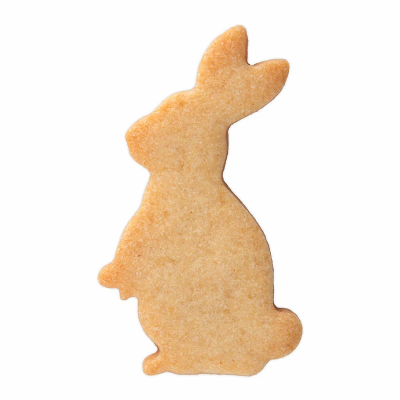 Städter Ausstecher Hase, Ausstechform, Plätzchenform, Edelstahl, Silberfarben, 6 cm, 217294