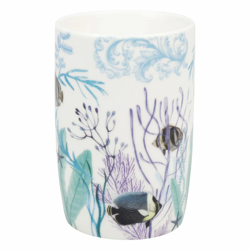 Könitz Becher Blue Coral - Sanmartin, Tasse, New Bone China, Blau, 600 ml, 11 7 269 2776