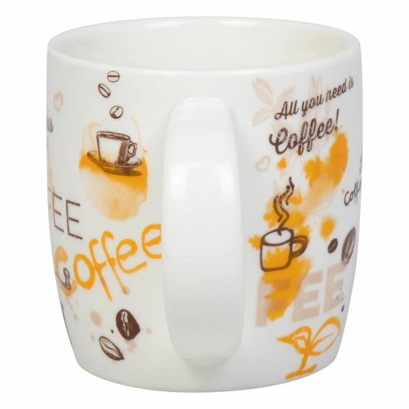 Könitz Becher Delicious Coffee, Tasse, New Bone China, Bunt, 400 ml, 11 7 275 2817