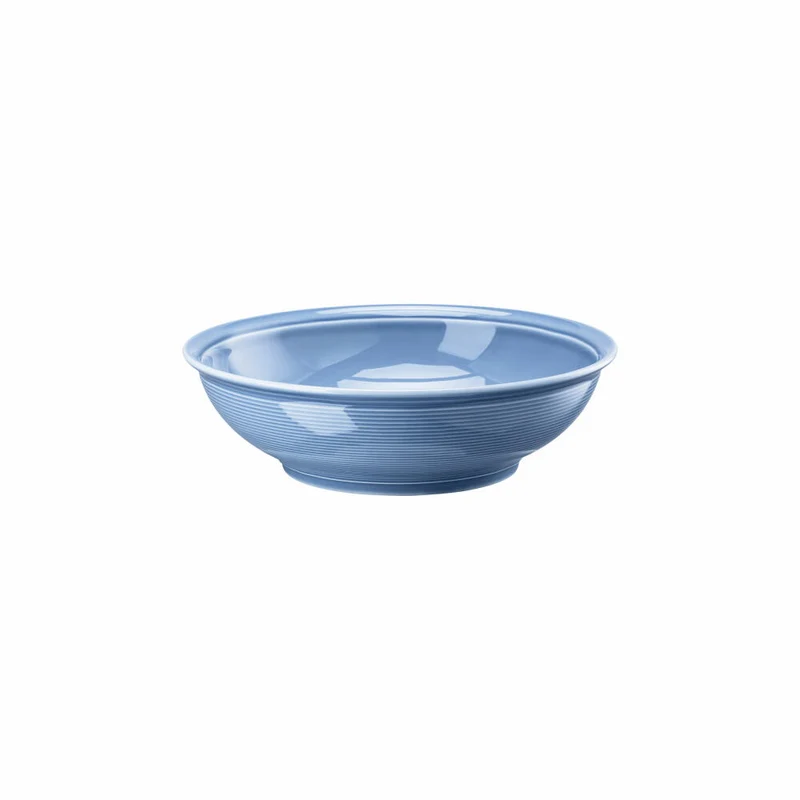 Thomas Schüssel flach Trend Colour Arctic Blue, Schale, Porzellan, Blau, 22 cm, 11400-401927-13022