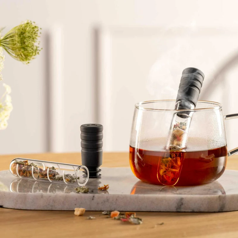 Leonardo Teeinfuser Tè per Te, Teefilter, Materialmix, Mehrfarbig, 13 cm, 077394