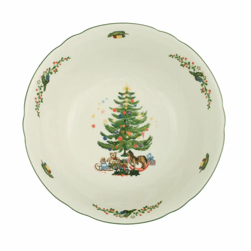 Seltmann Weiden Marie-Luise Schüssel, Schale, Porzellan, Weihnachten, Ø 20.3 cm, 001.292359