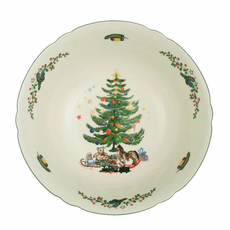 Seltmann Weiden Marie-Luise Schüssel, Schale, Porzellan, Weihnachten, Ø 23.1 cm, 001.292495