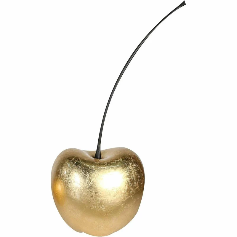 Gilde Kirsche Celebration, Dekoration, Dekoobjekt, Skulptur, Keramik, Gold, H 40 cm, 56150