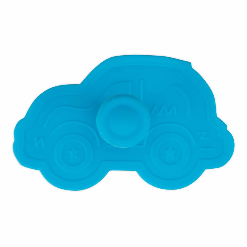 Städter Präge-Ausstecher Auto, Ausstechform, Plätzchenform, PP-Kunststoff, Hellblau, 7 cm, 171916