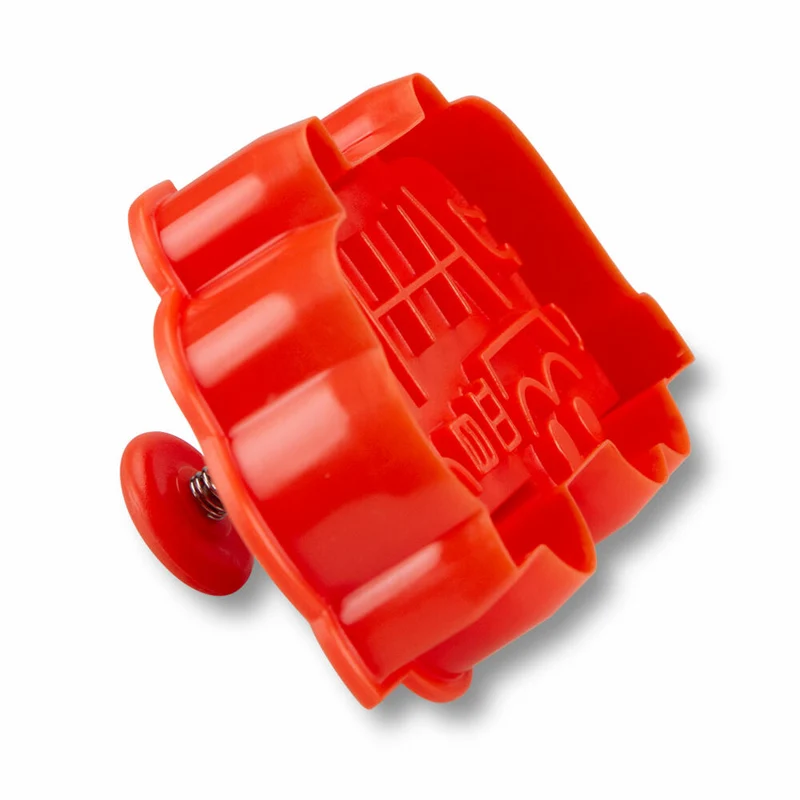 Städter Präge-Ausstecher Müllauto, Ausstechform, Plätzchenform, PP-Kunststoff, Orange, 7.5 cm, 171947