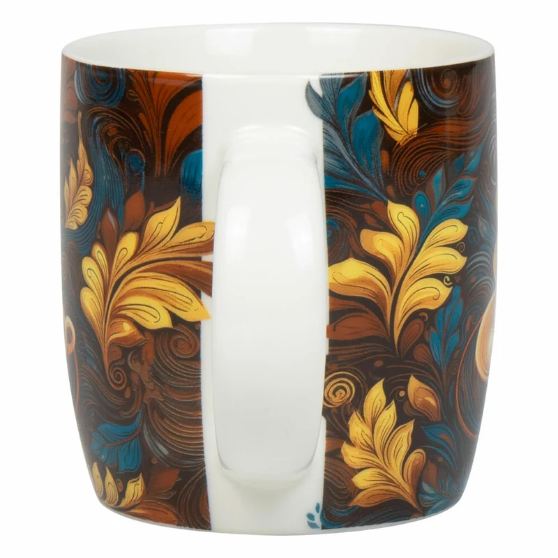 Könitz Becher Coffee Oak, Tasse, New Bone China, Bunt, 400 ml, 11 7 275 2818