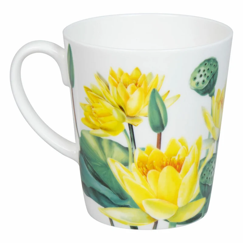 Könitz Becher Wunderbar - Lotus im Geschenkkarton, Tasse, Bone China, Bunt, 600 ml, 11 5 255 2810