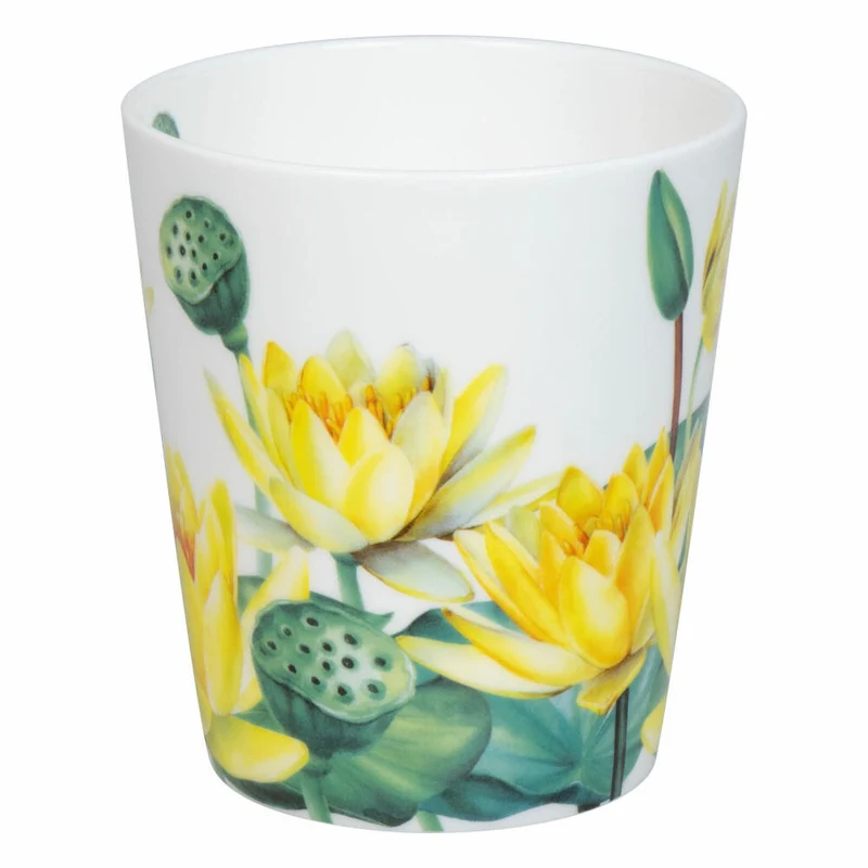 Könitz Becher Wunderbar - Lotus im Geschenkkarton, Tasse, Bone China, Bunt, 600 ml, 11 5 255 2810