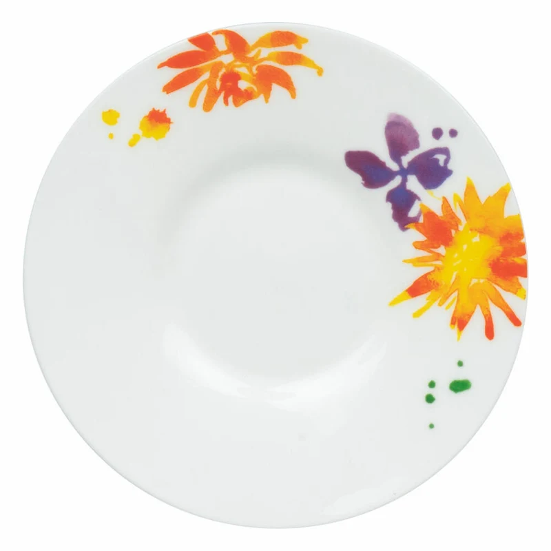 Könitz Espressotasse Victoria Lowe - Full Bloom mit Untertasse, Becher, Bone China, Bunt, 95 ml, 11 5 304 2369