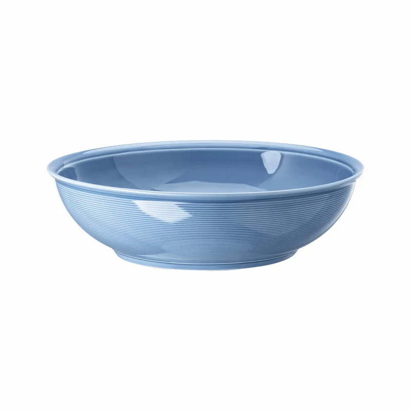 Thomas Schüssel flach Trend Colour Arctic Blue, Schale, Porzellan, Blau, 32 cm, 11400-401927-13032