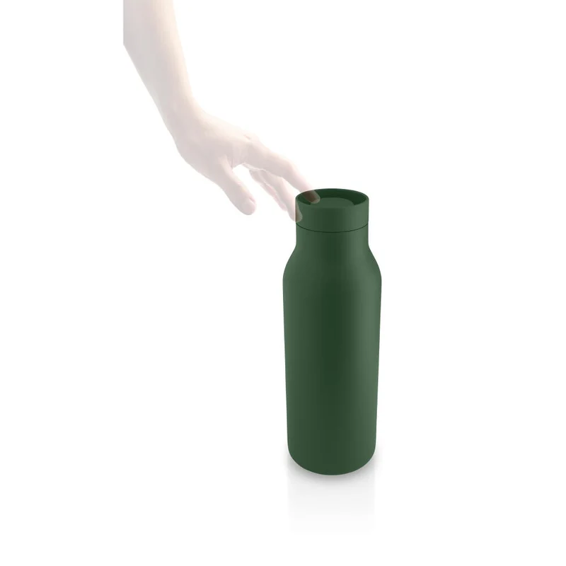 Eva Solo Isolierflasche Urban, Edelstahl, Kunststoff, Emerald Green, 0.5 L, 575005