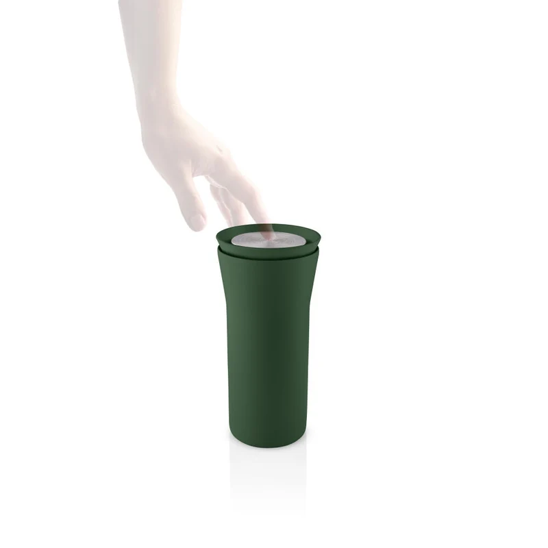 Eva Solo City To Go Cup, 90% recycelter Edelstahl, Kunststoff, Emerald Green, 0.35 L, 567035