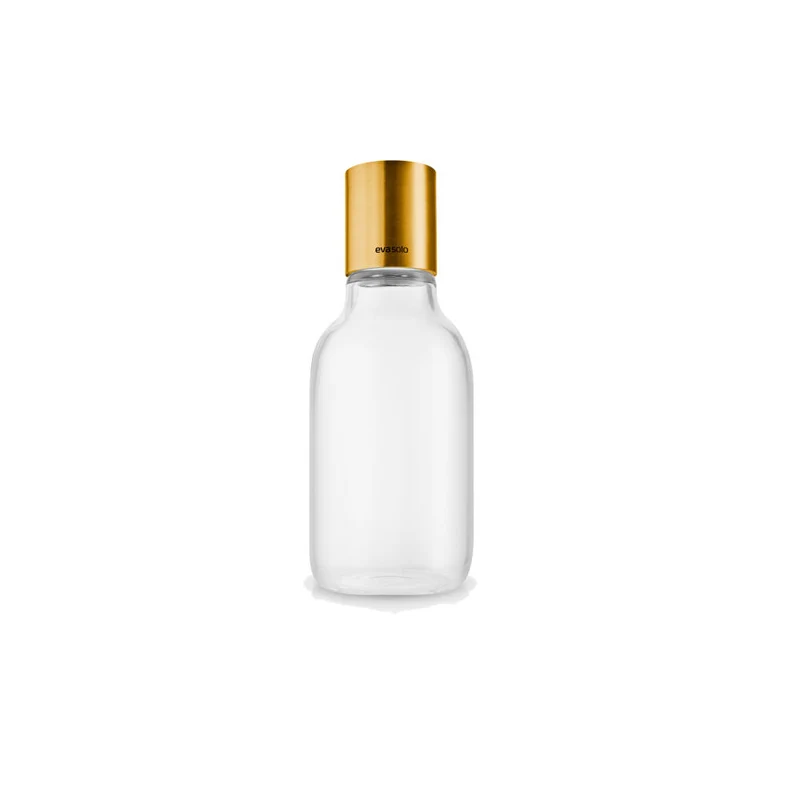 Eva Solo Zuckerspender, Borosilikatglas, PVD-beschichteter Edelstahl, Silikon, Brass, 350 ml, 567689